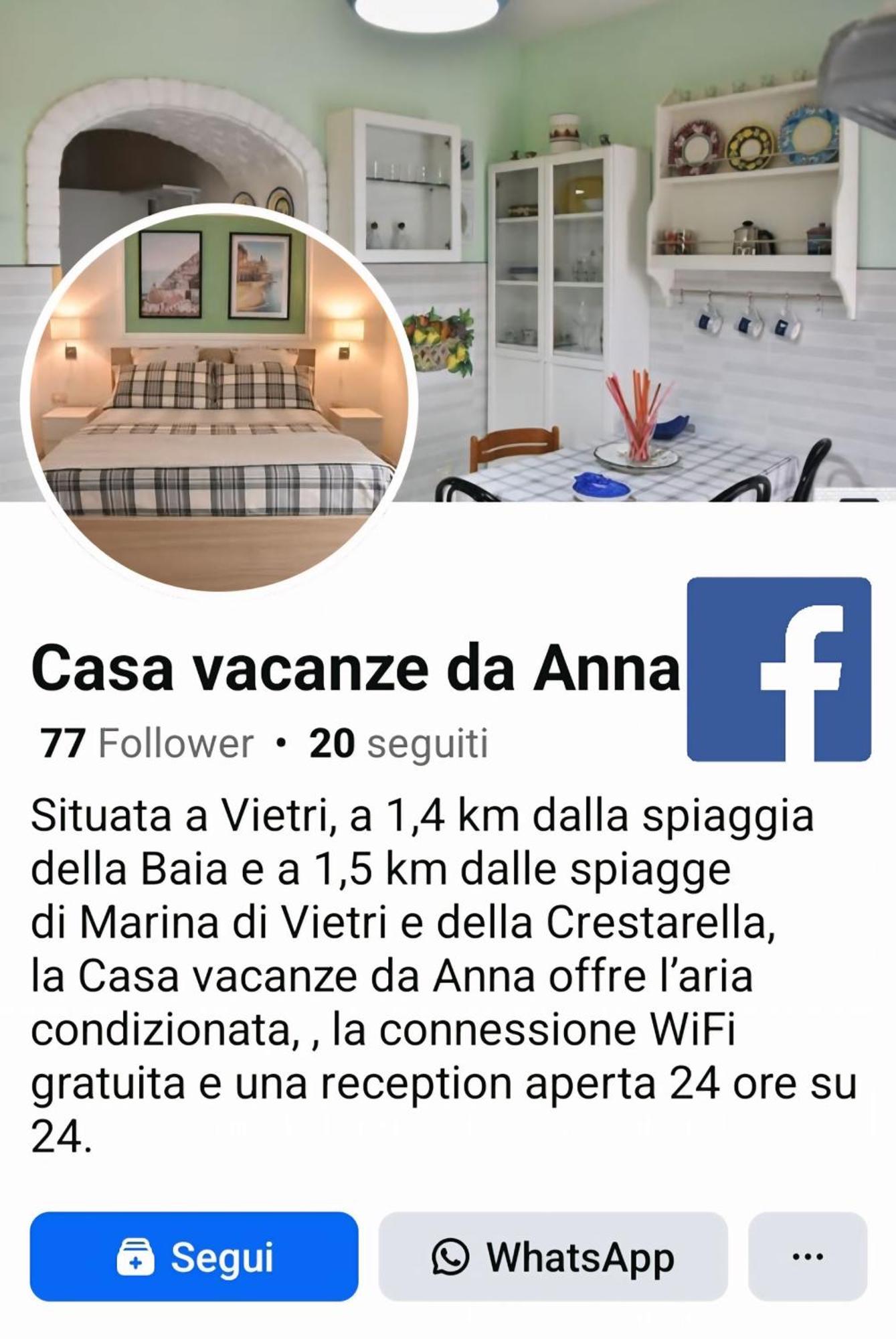 Casa Vacanze Da Anna Vietri Zewnętrze zdjęcie
